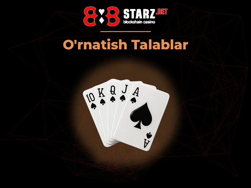 888Starz - O'rnatish Talablar