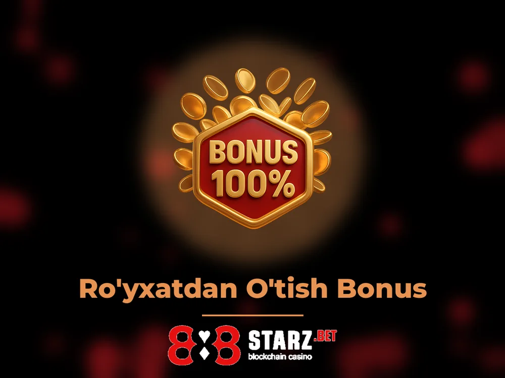888Starz - Ro'yxatdan O'tish Bonus