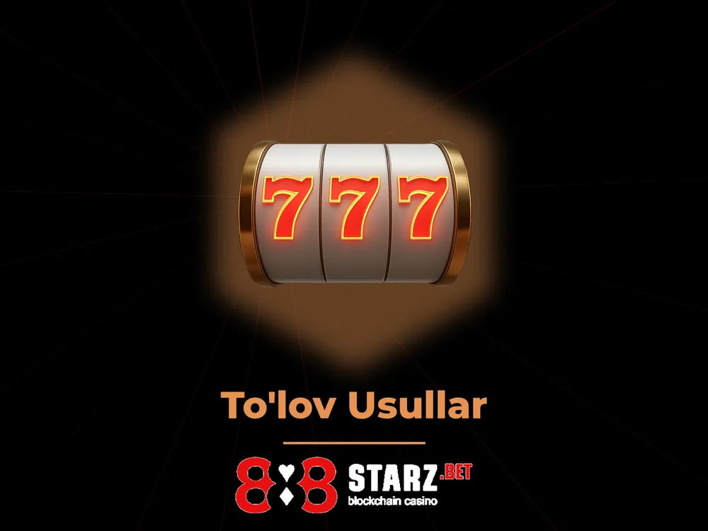 888Starz - To'lov Usullar