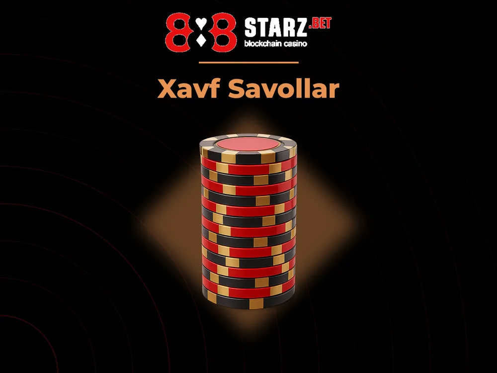 888Starz - Xavf Savollar